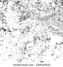 Grunge texture black and white. Abstract monochrome vector background
