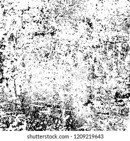 Grunge texture black and white. Abstract monochrome vector background