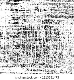 Grunge texture black and white. Abstract monochrome vector background