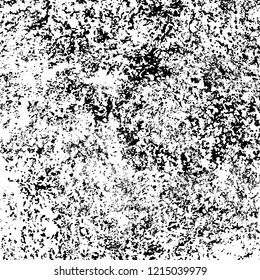 Grunge texture black and white. Abstract monochrome vector background
