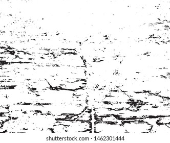 Grunge texture is black and white. Abstract monochrome background.