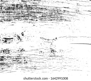 Grunge texture black and white. Abstract vector transparent background.