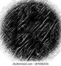 Grunge texture is black and white. Abstract monochrome background. Dirty scratch spot