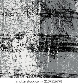 Grunge texture black and white abstract