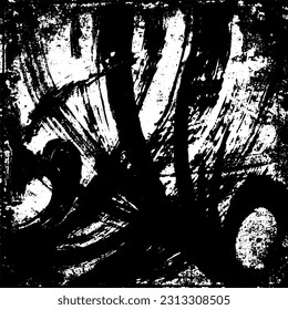Grunge texture black and white abstract