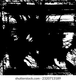 Grunge textura abstracta en blanco y negro