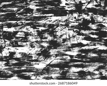Fundo da textura do papel. Grunge preto e branco. Textura de sobreposição de angústia. Abstrato pó de superfície e conceito de fundo de parede suja áspera. Efeito desgastado, rasgado e resistido. Ilustração vetorial, EPS 10.