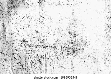 Grunge texture black white background. Distressed overlay retro texture template. Abstract dust dark dirty grain detail stain distress dirty wall grainy grungy effect, vector illustrator EPS10
