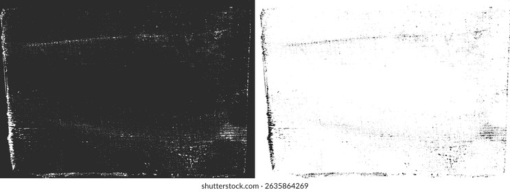 Grunge texture black and white background design