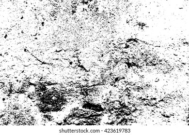 Grunge texture. Black and white background. Vector illustration