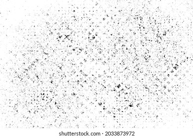 Grunge texture in black and white. Dark dirty background. Pattern of dust, dirt, scratches. Chaotic noise. Monochrome worn surface