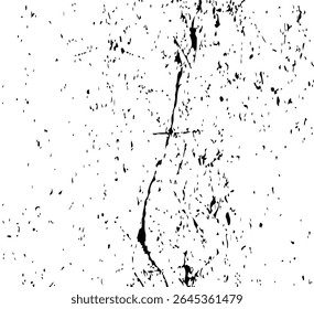 Grunge texture in black and white, Light Distressed Background. Ink Print Distress Background. Grunge Texture. Vector.