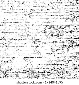 Grunge texture is black and white. Old worn background template
