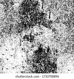 La textura gruesa es blanca y negra. Plantilla de fondo antiguo desgastado