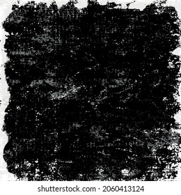 La textura gruesa es blanca y negra. Fondo de la superficie fragmentada