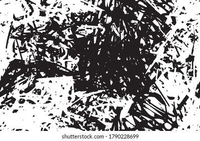 Grunge texture black and white seamless