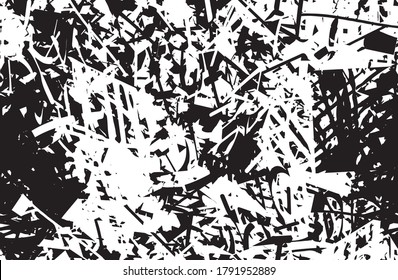 Grunge texture black and white seamless