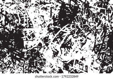Grunge Textur schwarz-weiß nahtlos