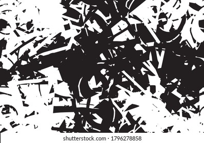 Grunge Textur schwarz-weiß nahtlos