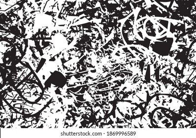 Grunge Textur schwarz-weiß nahtlos