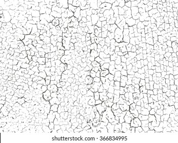 Grunge texture in black and white. Textured background.Vector template. Distress vector texture.