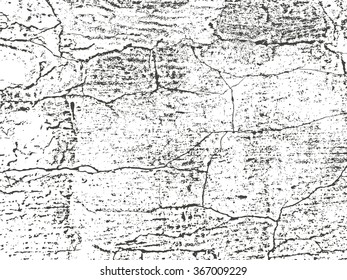 Grunge texture in black and white. Textured background.Vector template. Distress vector texture.