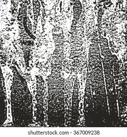 Grunge texture in black and white. Textured background.Vector template. Distress vector texture.