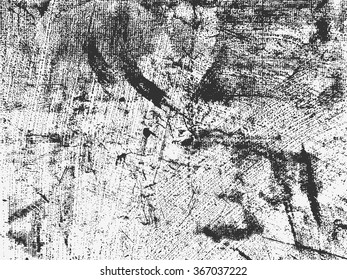 Grunge texture in black and white. Textured background.Vector template. Distress vector texture.