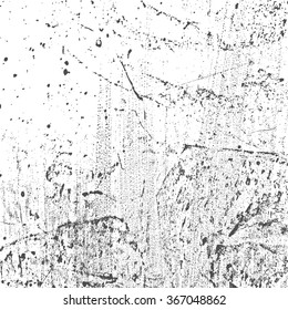 Grunge texture in black and white. Textured background.Vector template. Distress vector texture.