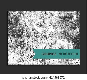 Grunge texture in black and white. Textured background.Vector template. Distress vector texture.Texture over any Object to Create Distressed Effect .