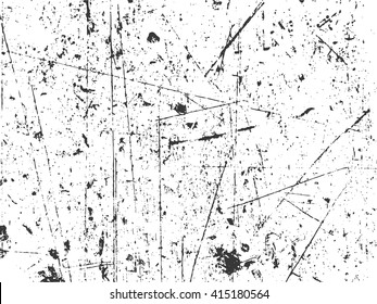 Grunge texture in black and white. Textured background.Vector template. Distress vector texture.Texture over any Object to Create Distressed Effect .