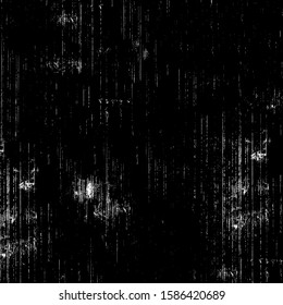 Grunge texture black and white. Vector background of scratches, chips, scuffs