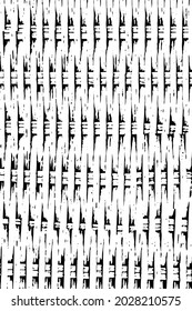 Die Grunge-Textur ist schwarz-weiß. Vektor-einfarbiger Hintergrund