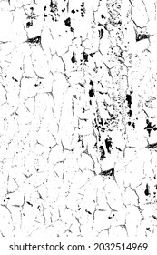 Die Grunge-Textur ist schwarz-weiß. Vektor-einfarbiger Hintergrund
