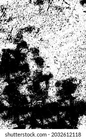 La textura gruesa es en blanco y negro. Fondo monocromático del vector