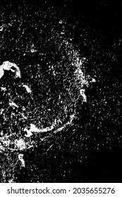 Die Grunge-Textur ist schwarz-weiß. Vektor-einfarbiger Hintergrund