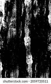 La textura gruesa es en blanco y negro. Fondo monocromático del vector