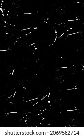 La textura gruesa es en blanco y negro. Fondo monocromático del vector