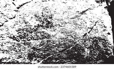 grunge texture black and white vector