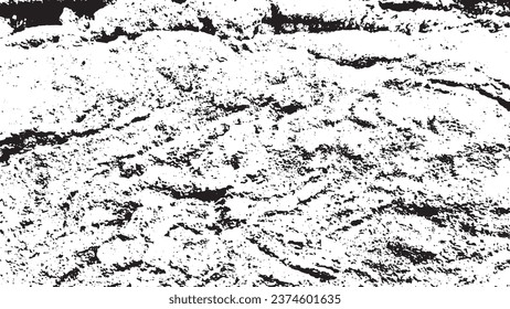 grunge texture black and white vector
