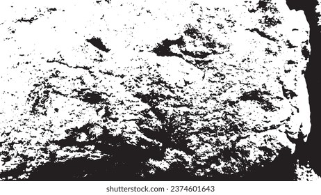 farbige Grunge, schwarz-weißer Vektorgrafik