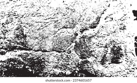 grunge texture black and white vector