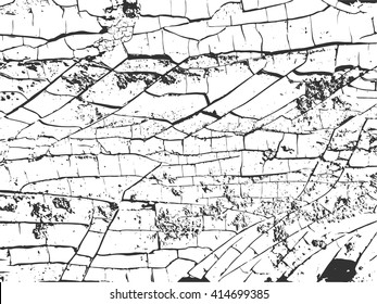 Grunge texture in black and white. Vector background. Distress vector texture.Texture over any Object to Create Distressed Effect .