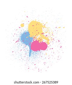 Grunge Texture Blots
