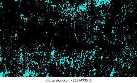 Grunge texture. Blue and black. Grain, dirty, grungy effect for your design. Vector illustration.	