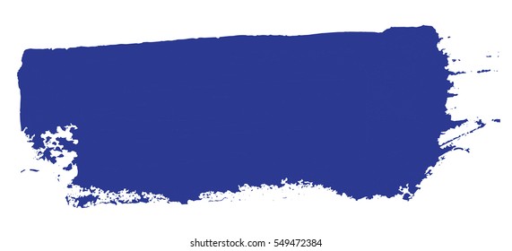 Grunge texture. Blue brush on white. Vector template. Urban Background. Dust Overlay Distress Grain. Hand drawn illustration. Abstract shape for your design or scrapbook. 