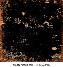 Grunge texture of brown color. Scratched surface background