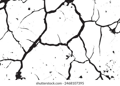 Textura grunge de primer plano de superficies de hormigón o asfalto desgastadas y agrietadas.