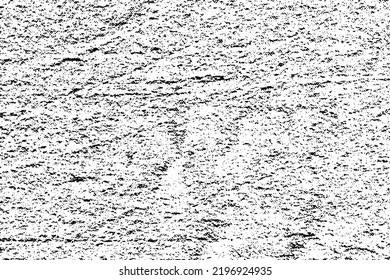Grunge texture of coarse crumpled fabric. Abstract monochrome background of uneven natural linen fabric. Vector illustration. Overlay template.