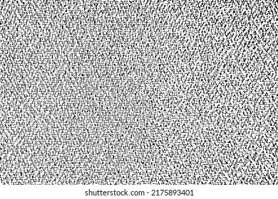 Grunge texture of coarse fabric. Rough abstract background. Vector illustration. Overlay template.